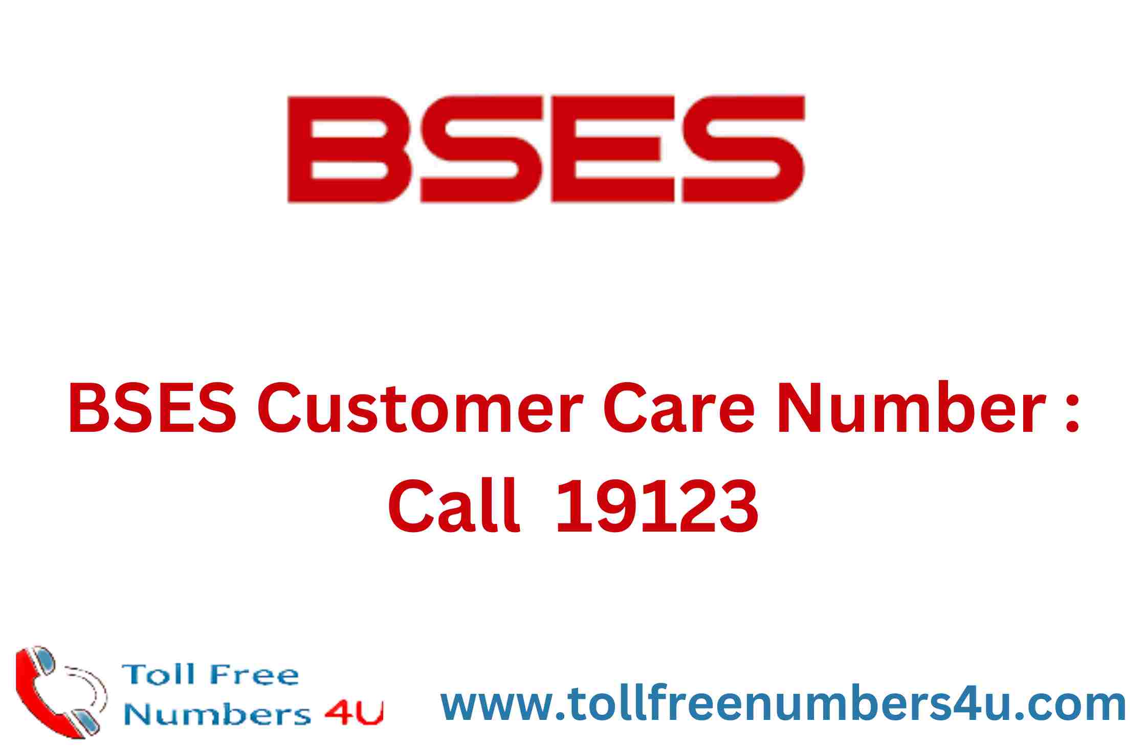 BSES Customer Care Number