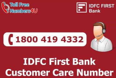 IDFC FIRST Bank Toll Free Number