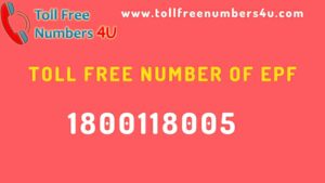 Toll-Free-Number-Of-EPF-Tollfreenumbers4U