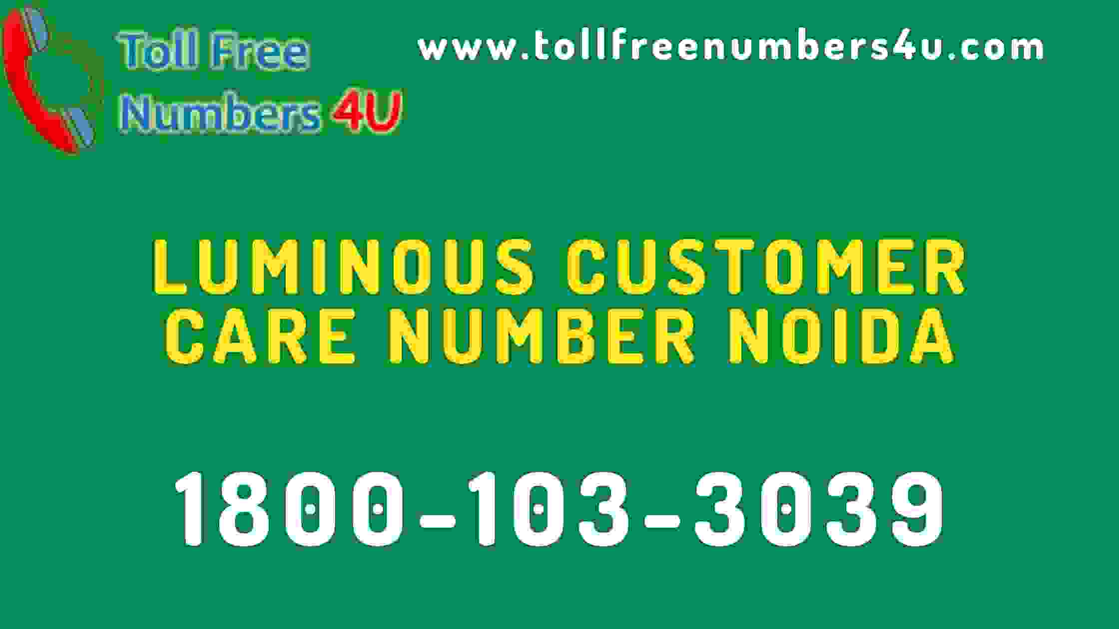 Luminous Customer Care Number Noida - Tollfreenumbers4u