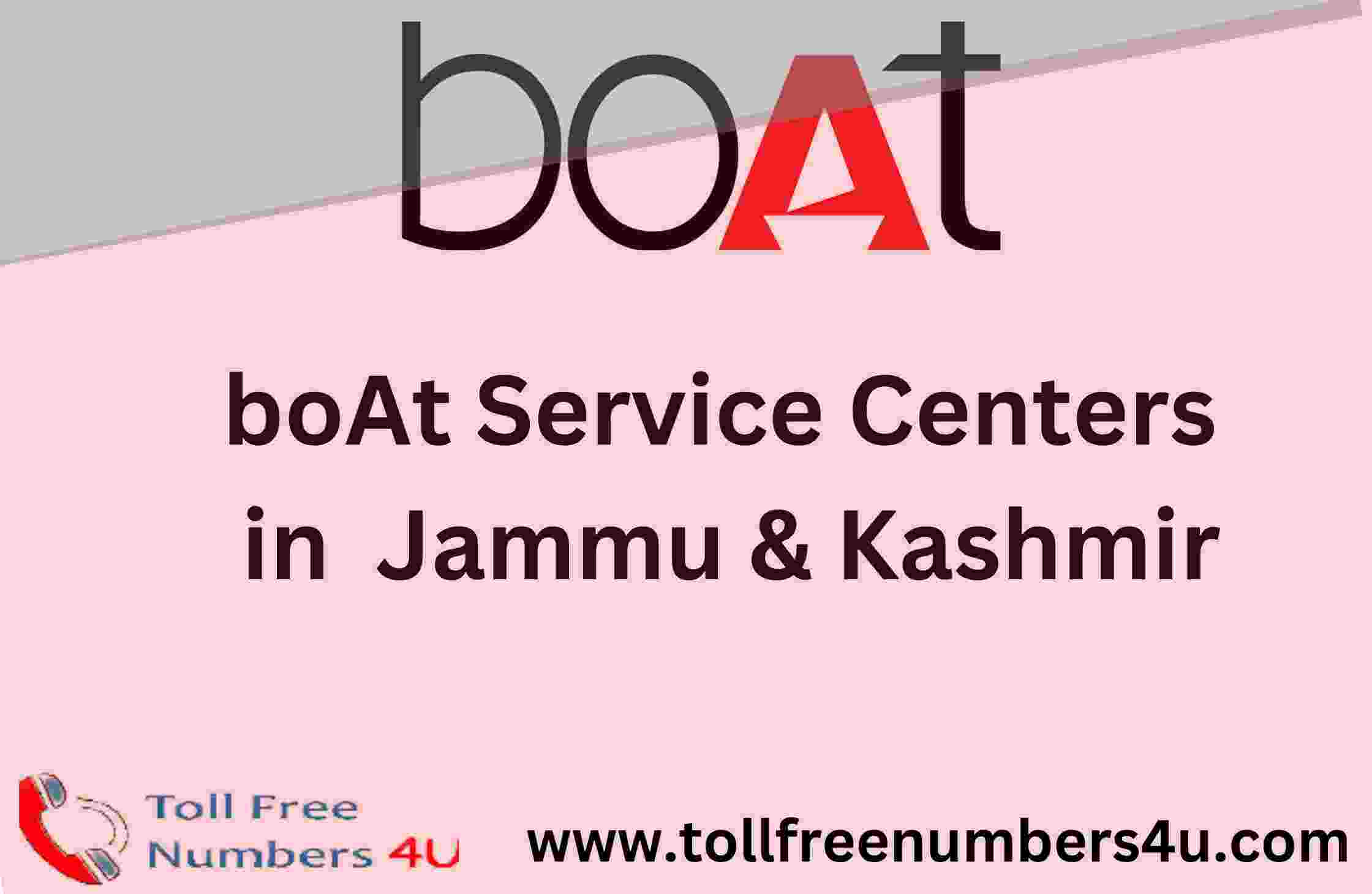 boAt Service Center in Jammu & Kashmir - TollFreeNumbers4u