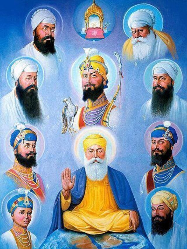 Ten Gurus 10 Sikh Gurus Name with Photos