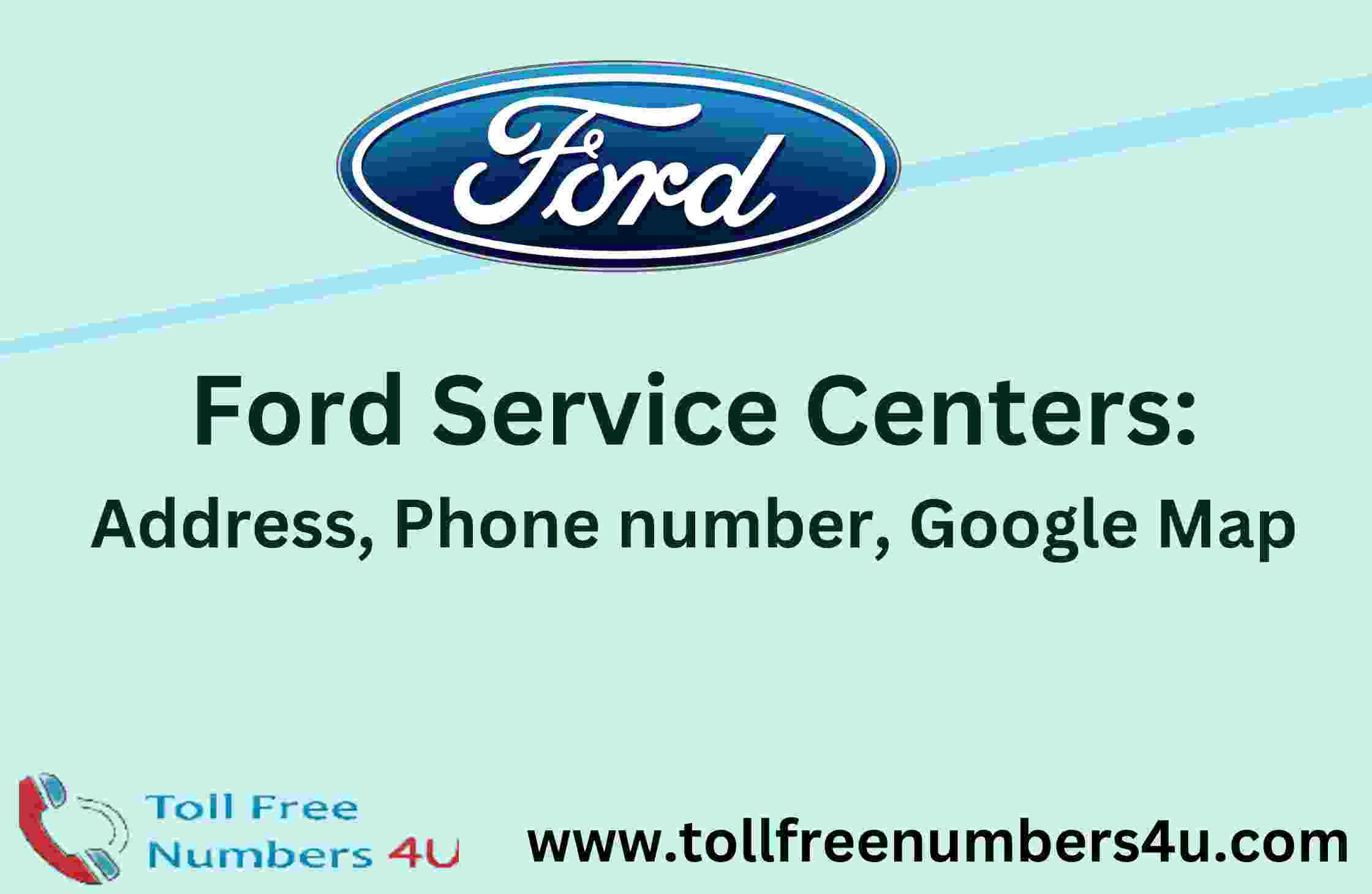 Ford Service Centers Delhi - TollFreeNumbers4U